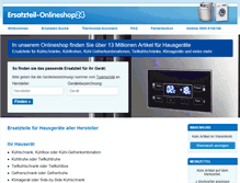 Tablet Screenshot of ersatzteil-onlineshop24.de